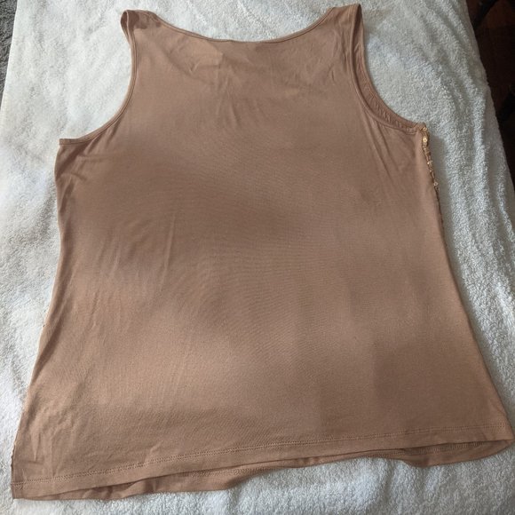 Reitmans Sequined Tank Top Size Large - Picture 2 of 4